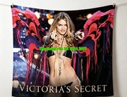 Victoria's Secret Flannel Fleece Throw Blanket V140